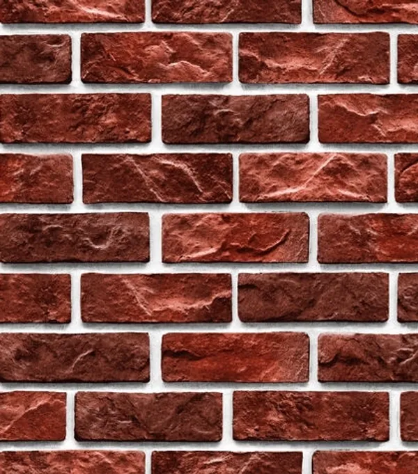 Imported_Paper_Rustic_Red_Brick_Wall_Texture_Wallpaper