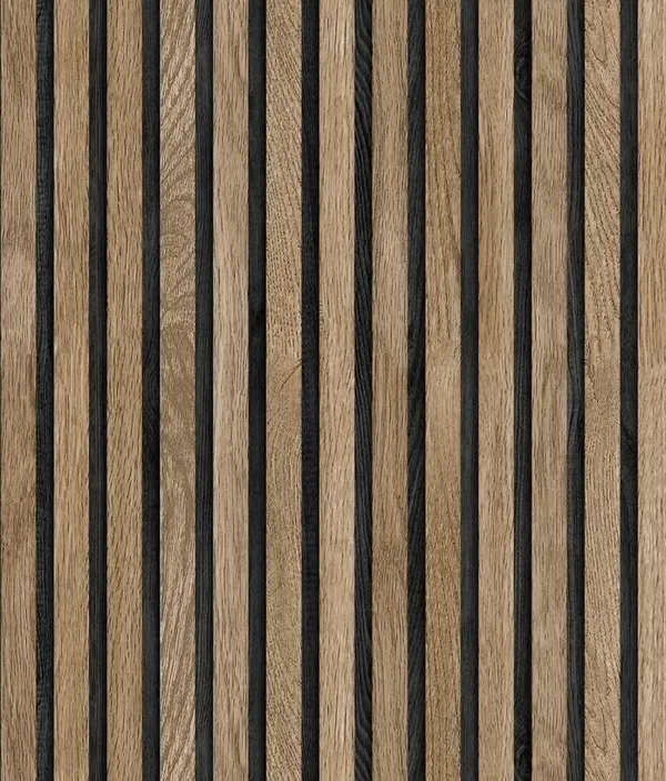 Imported_Paper_Modern_Vertical_Slat_Acoustic_Wood_Panel_Wallpaper