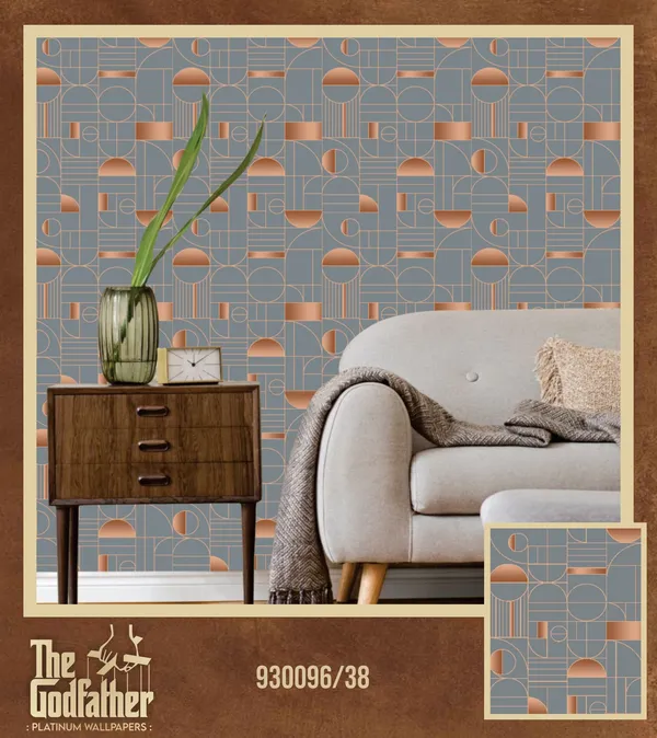 Imported_Paper_Art_Deco_Grey_Blue_Geometric_Wallpaper