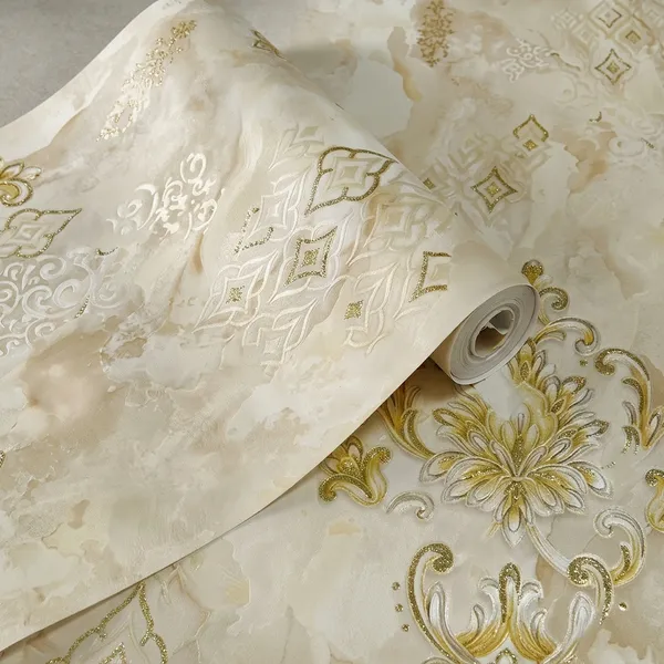 Imported_Paper_Classic_Cream_Beige_Gold_Damask_Peel_Stick_Wallpaper