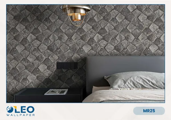 Imported_Paper_Contemporary_Grey_Marble_Tile_Texture_Wallpaper