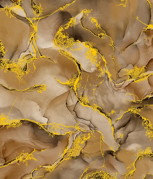 Imported_Paper_Gold_Brown_Marble_Abstract_Wall_Art_Wallpaper