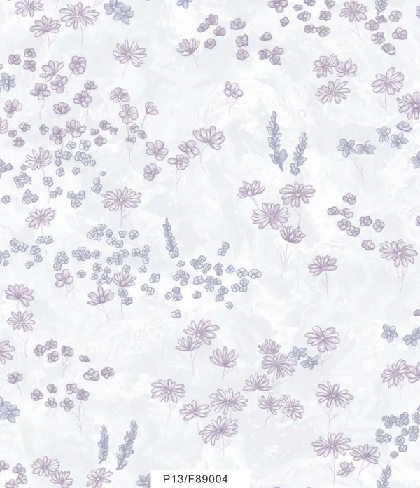 Purple_Floral_Print_Cotton_Fabric_For_Home_Furnishing