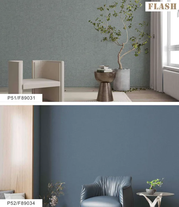 Imported_Paper_Modern_Plain_Sage_Green_Textured_Wallpaper