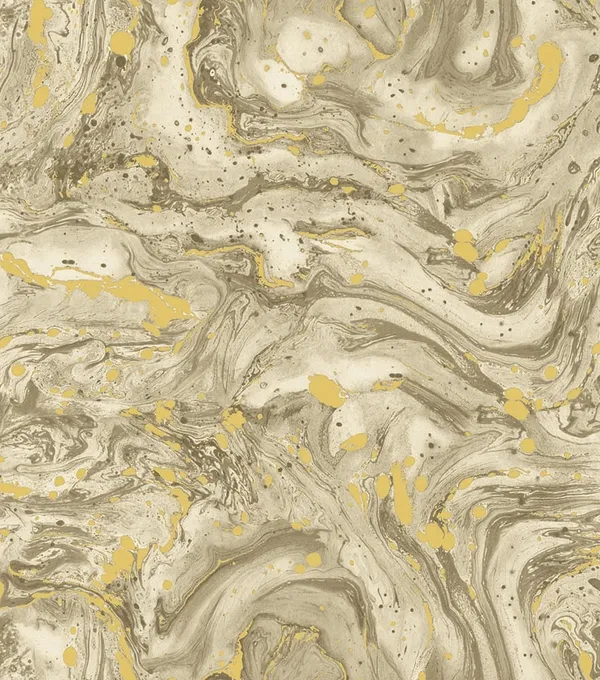 Imported_Paper_Contemporary_Marble_Swirl_Gold_Accent_Wallpaper