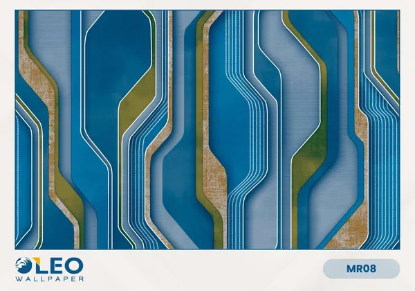 Imported_Paper_Modern_Blue_Gold_Abstract_Circuit_Wallpaper