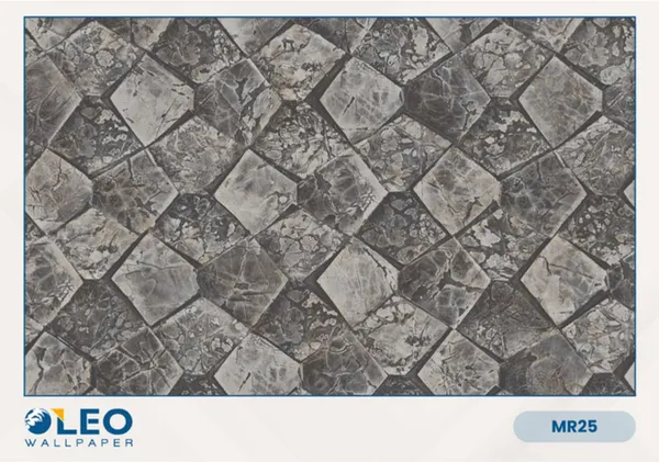 Imported_Paper_Rustic_Grey_Stone_Diagonal_Tile_Texture_Wallpaper