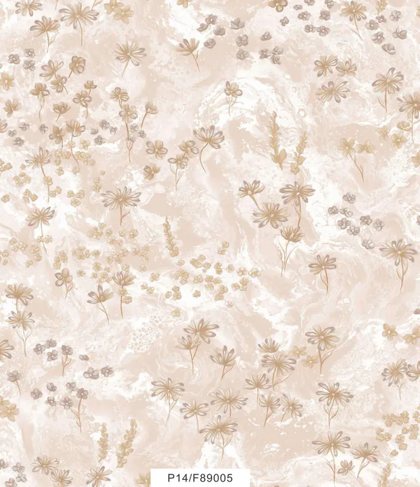 Beige_Floral_Print_Fabric_For_Home_Decor