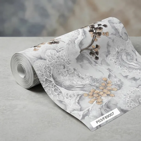 Imported_Paper_Contemporary_Marble_Floral_Textured_Wallpaper