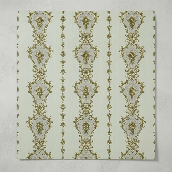 Imported_Paper_Classic_Cream_Gold_Ornamental_Damask_Wallpaper
