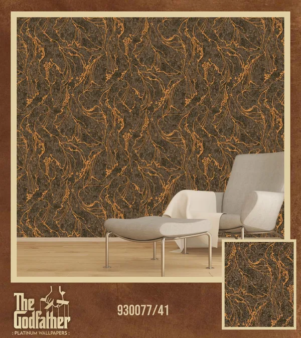 Imported_Paper_Luxe_Brown_Gold_Marble_Veined_Wallpaper