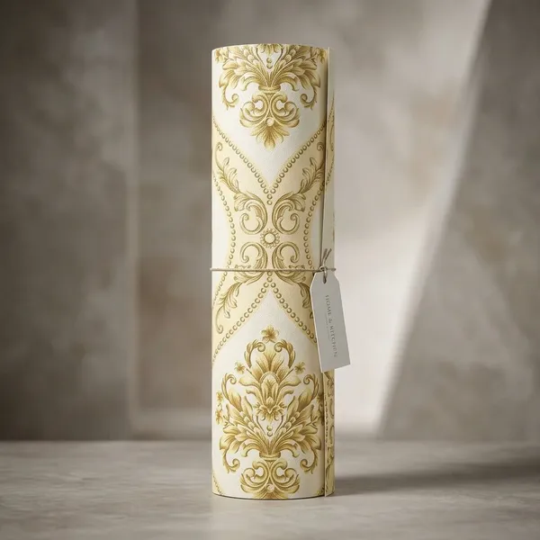 Imported_Paper_Classic_Cream_Gold_Damask_Pattern_Wallpaper