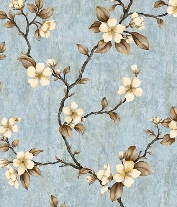 Light_Blue_Floral_Print_Fabric