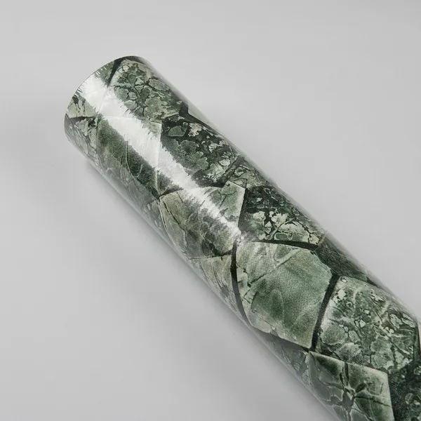 Imported_Paper_Modern_Green_Marble_Texture_Wallpaper