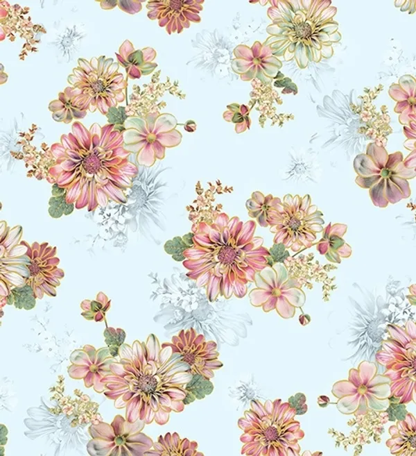 Imported_Paper_Pastel_Floral_Blue_Background_Wallpaper