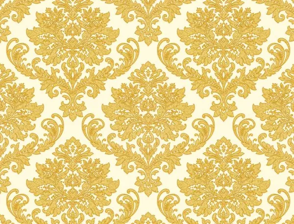 Imported_Paper_Classic_Gold_Damask_Pattern_Wallpaper