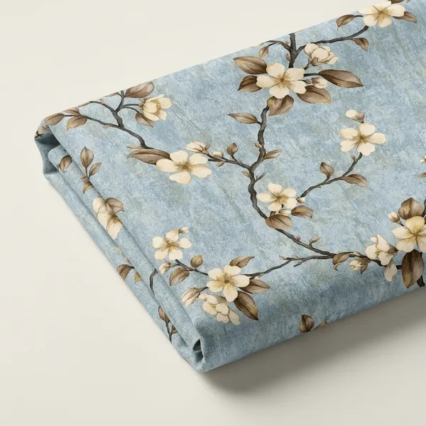 Light_Blue_Floral_Print_Fabric