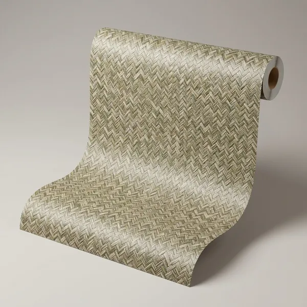 Imported_Paper_Modern_Beige_Geometric_Basketweave_Textured_Wallpaper