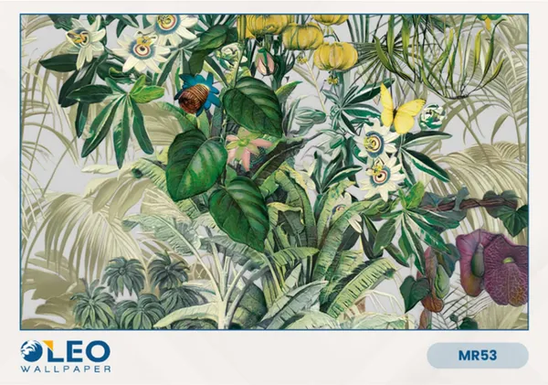 Imported_Paper_Tropical_Botanical_Jungle_Foliage_Print_Wallpaper