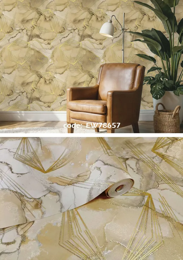 Imported_Paper_Art_Deco_Beige_Gold_Marble_Geometric_Wallpaper