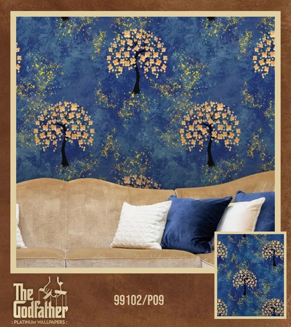 Imported_Paper_Botanical_Cream_Cherry_Blossom_Tree_Wallpaper