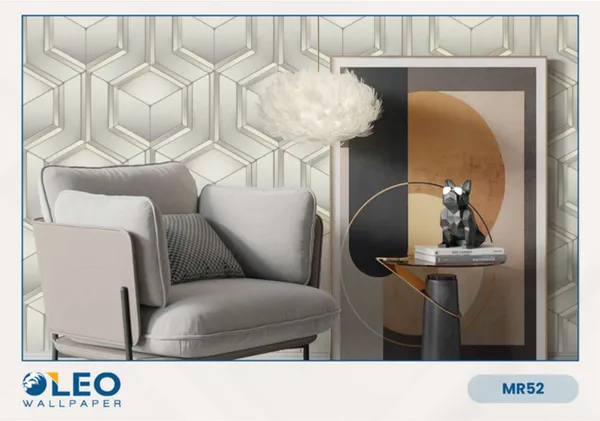 Imported_Paper_Modern_3d_Geometric_Cube_Pattern_Wallpaper