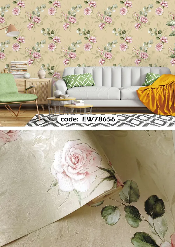 Imported_Paper_Beige_Floral_Peel_And_Stick_Wallpaper