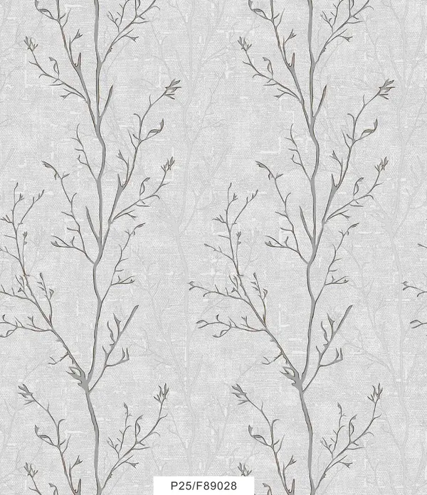 Imported_Paper_Minimalist_Grey_Botanical_Branch_Pattern_Wallpaper