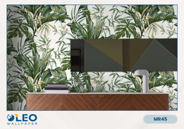 Imported_Paper_Tropical_Green_Leaf_Peel_And_Stick_Wallpaper