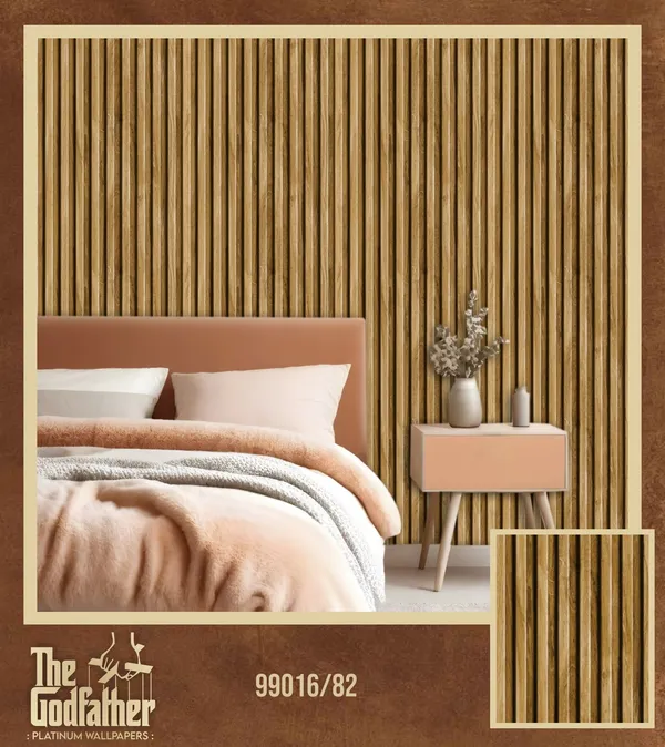 Imported_Paper_Modern_Beige_Brown_Vertical_Stripe_Wallpaper
