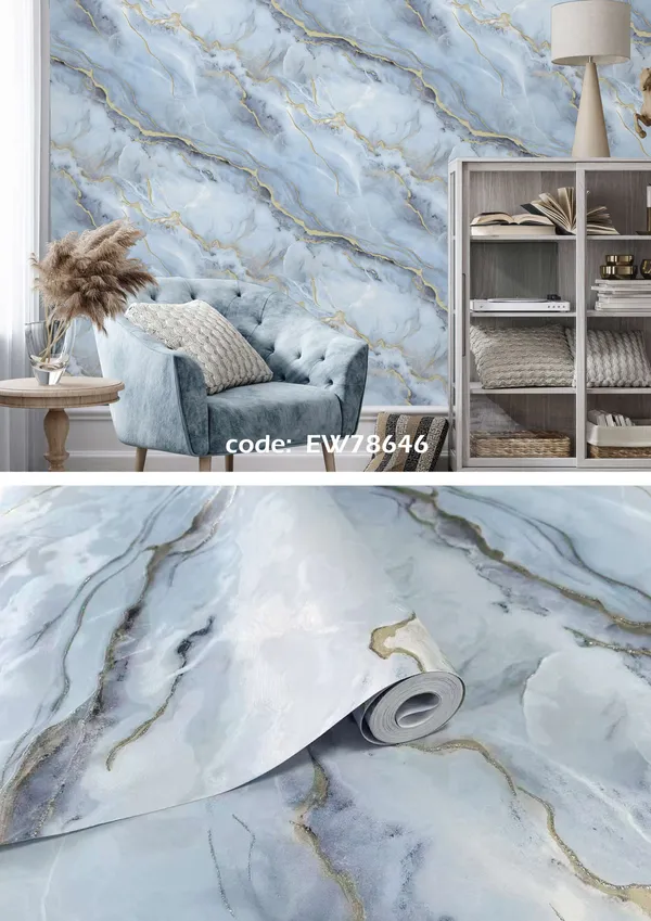 Imported_Paper_Contemporary_Blue_Marble_Peel_And_Stick_Wallpaper