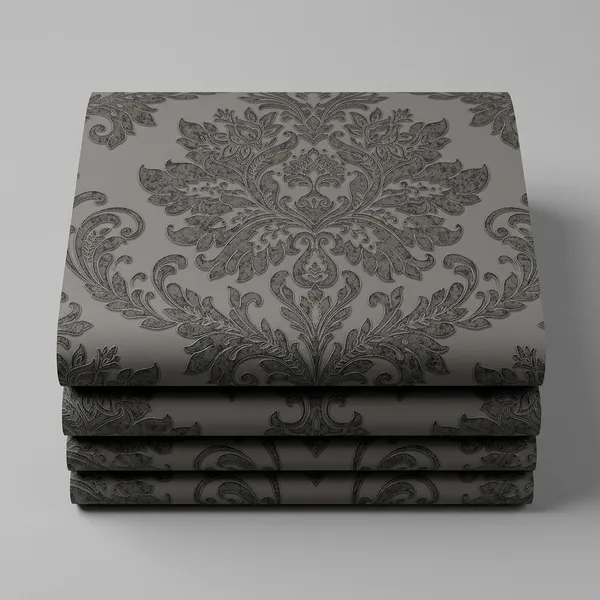 Imported_Paper_Classic_Grey_Damask_Textured_Wallpaper