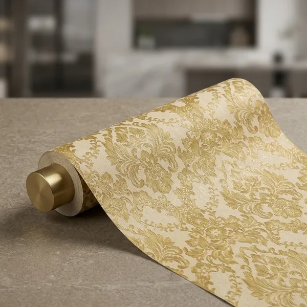 Imported_Paper_Baroque_Gold_Beige_Damask_Ornamental_Wallpaper