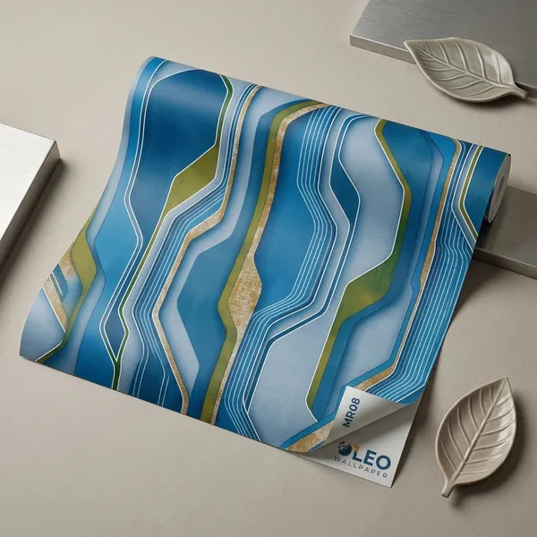 Imported_Paper_Modern_Blue_Gold_Abstract_Circuit_Wallpaper