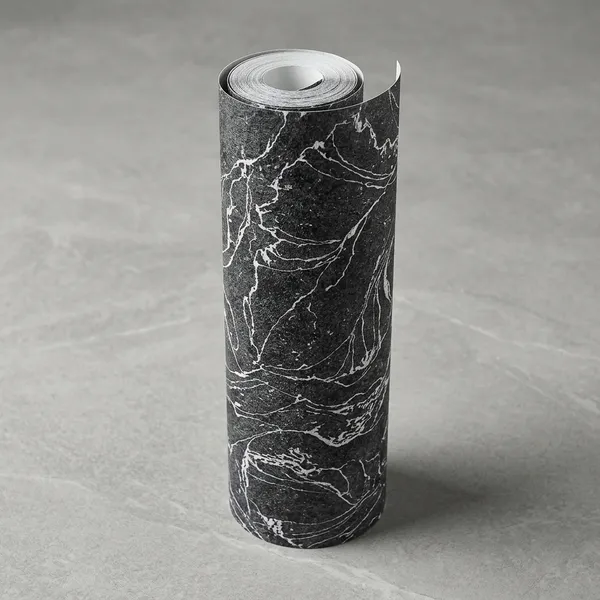 Imported_Paper_Contemporary_Black_White_Marble_Texture_Wallpaper