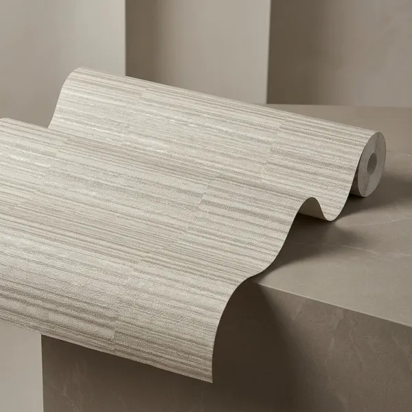 Beige_Textured_Horizontal_Stripe_Wallpaper
