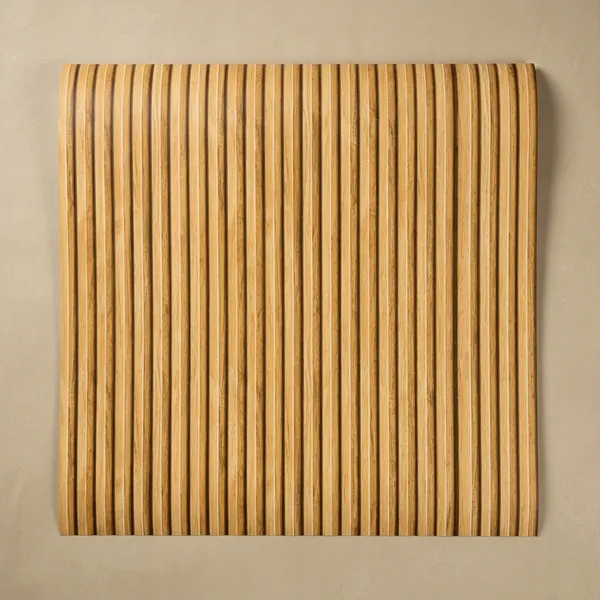 Imported_Paper_Modern_Brown_Vertical_Slat_Panel_Wallpaper
