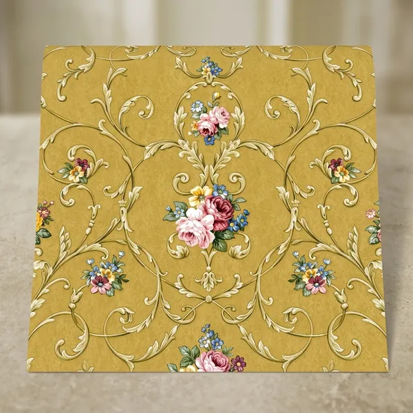 Imported_Paper_Baroque_Gold_Floral_Rose_Motif_Wallpaper