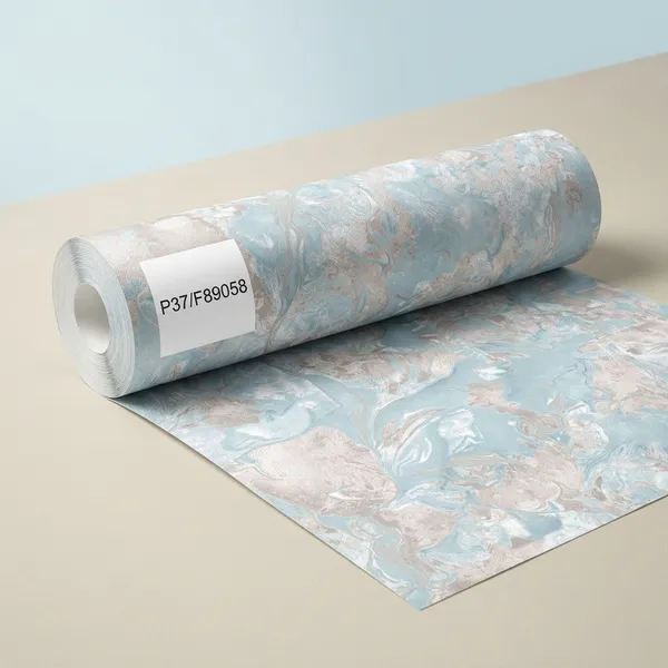 Imported_Paper_Abstract_Pastel_Blue_Marble_Swirl_Wallpaper
