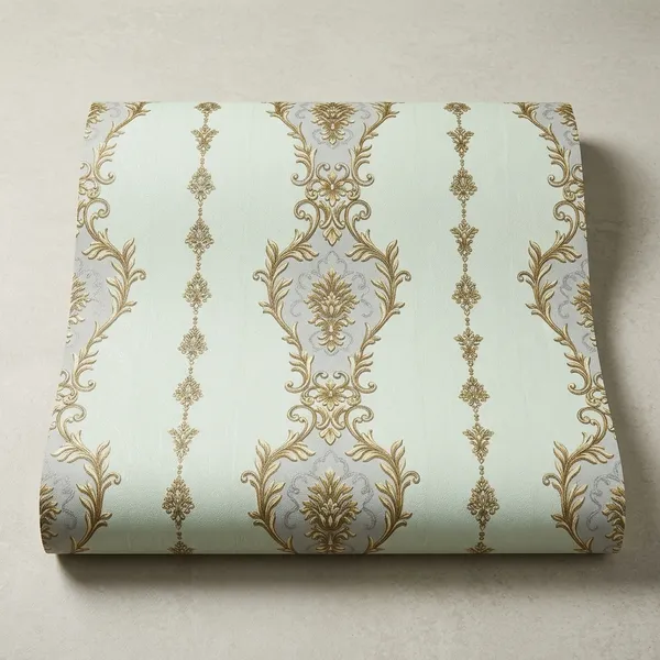 Imported_Paper_Beige_Gold_Baroque_Striped_Wallpaper