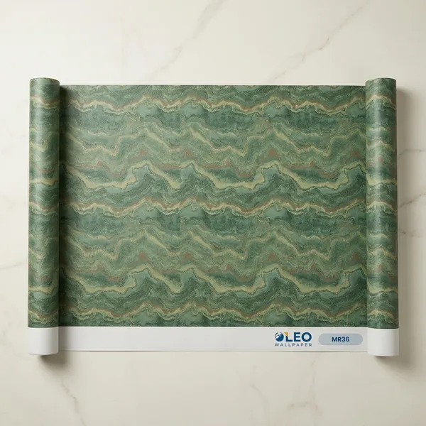 Imported_Paper_Modern_Green_Marble_Wave_Peel_And_Stick_Wallpaper