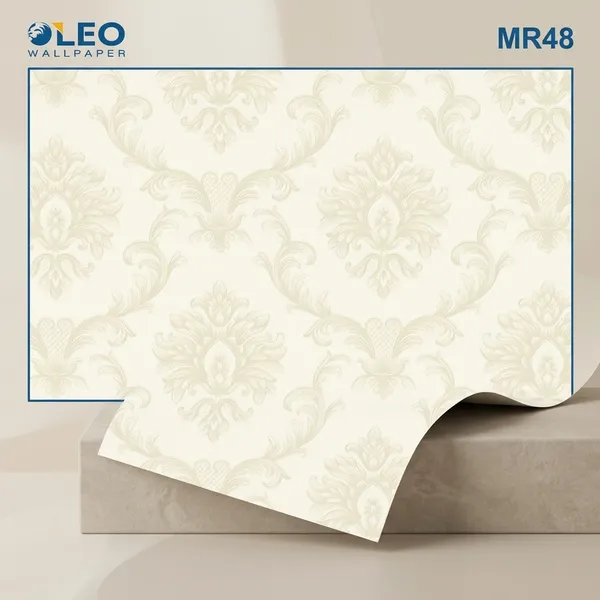 Imported_Paper_Classic_Cream_Beige_Damask_Pattern_Wallpaper