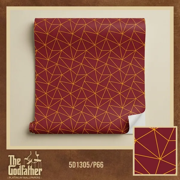 Imported_Paper_Modern_Maroon_Gold_Geometric_Peel_And_Stick_Wallpaper