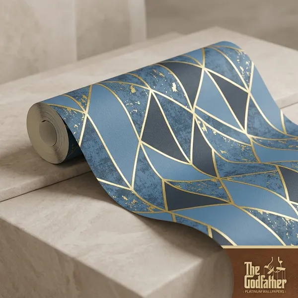 Imported_Paper_Art_Deco_Blue_Gold_Geometric_Chevron_Wallpaper