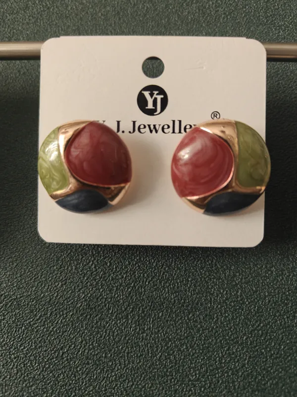 Gold_Tone_Multicolor_Enamel_Statement_Earrings