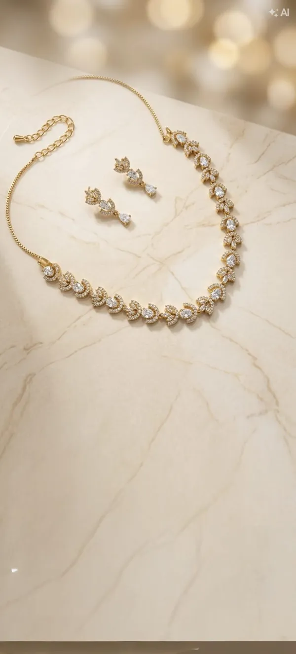 Gold_Tone_Floral_Stone_Necklace_Set_for_Women