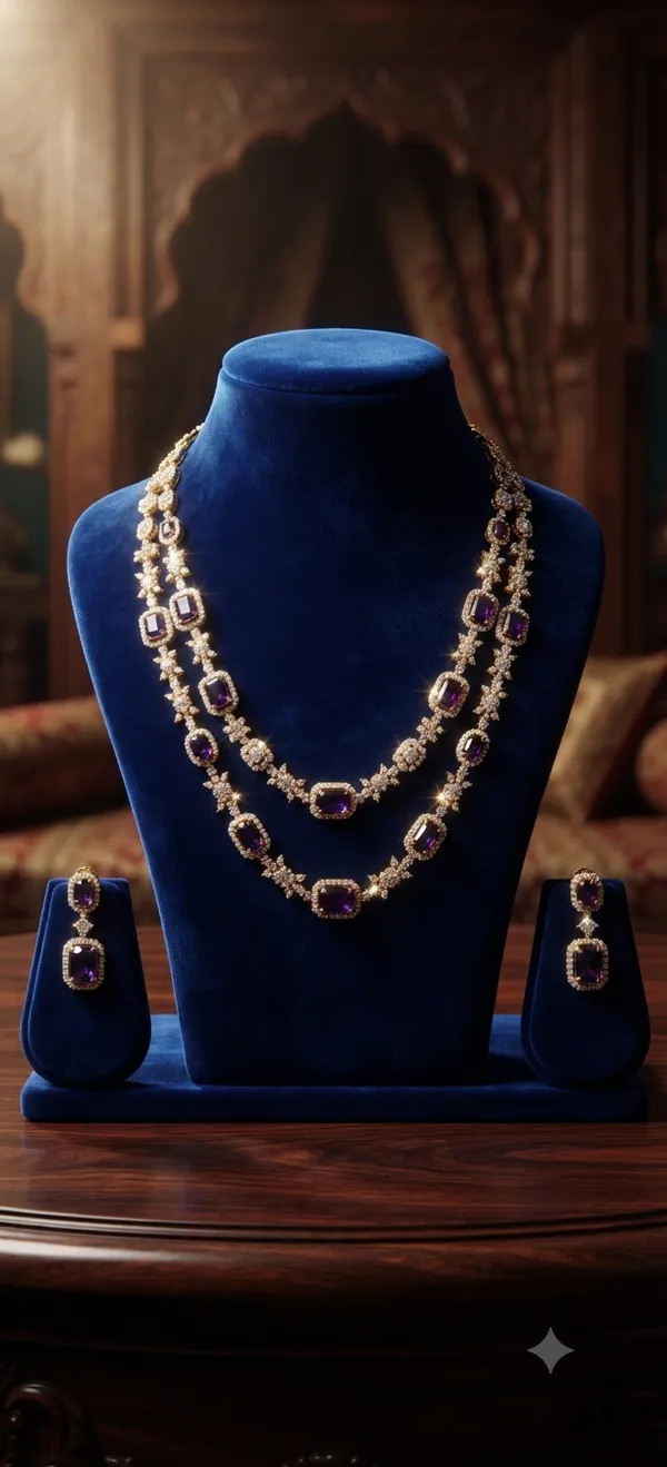 Gold_Tone_Purple_Stone_Necklace_Set_for_Women