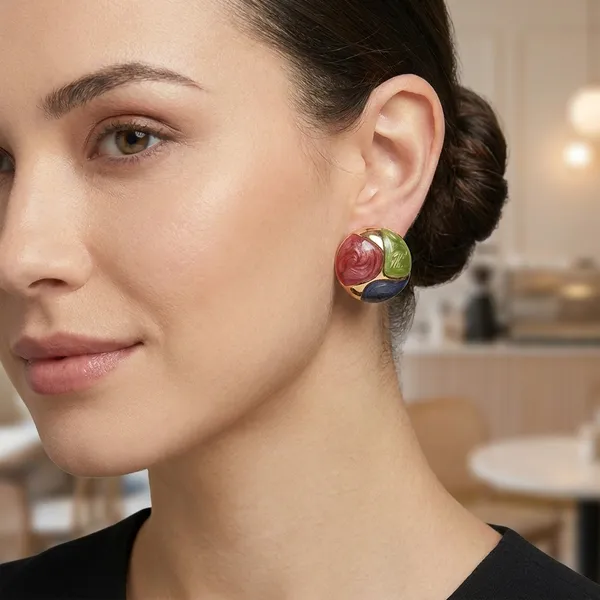 Gold_Tone_Multicolor_Enamel_Statement_Earrings