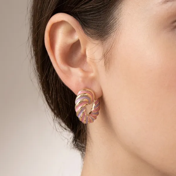 Pink_And_Gold_Twisted_Hoop_Earrings_For_Women_-_Pack_of_2