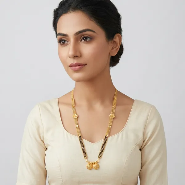 Gold_Tone_Multi_Strand_Mangalsutra_Style_Necklace